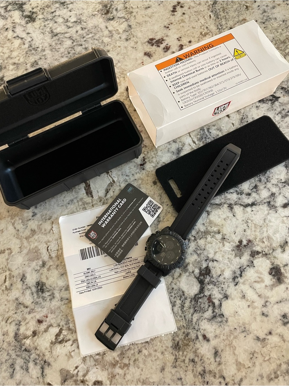 Luminox Black Tactical Chronograph Men's Watch - Picture 7 of 8
